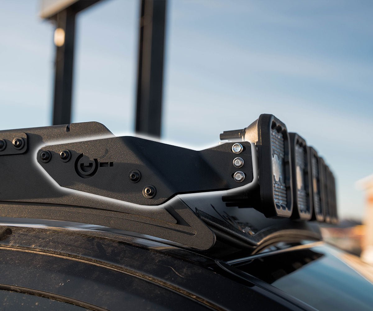 Prinsu Front - Facing Light Bar Brackets - Diode Dynamics SS5 Crosslink - Truck Brigade