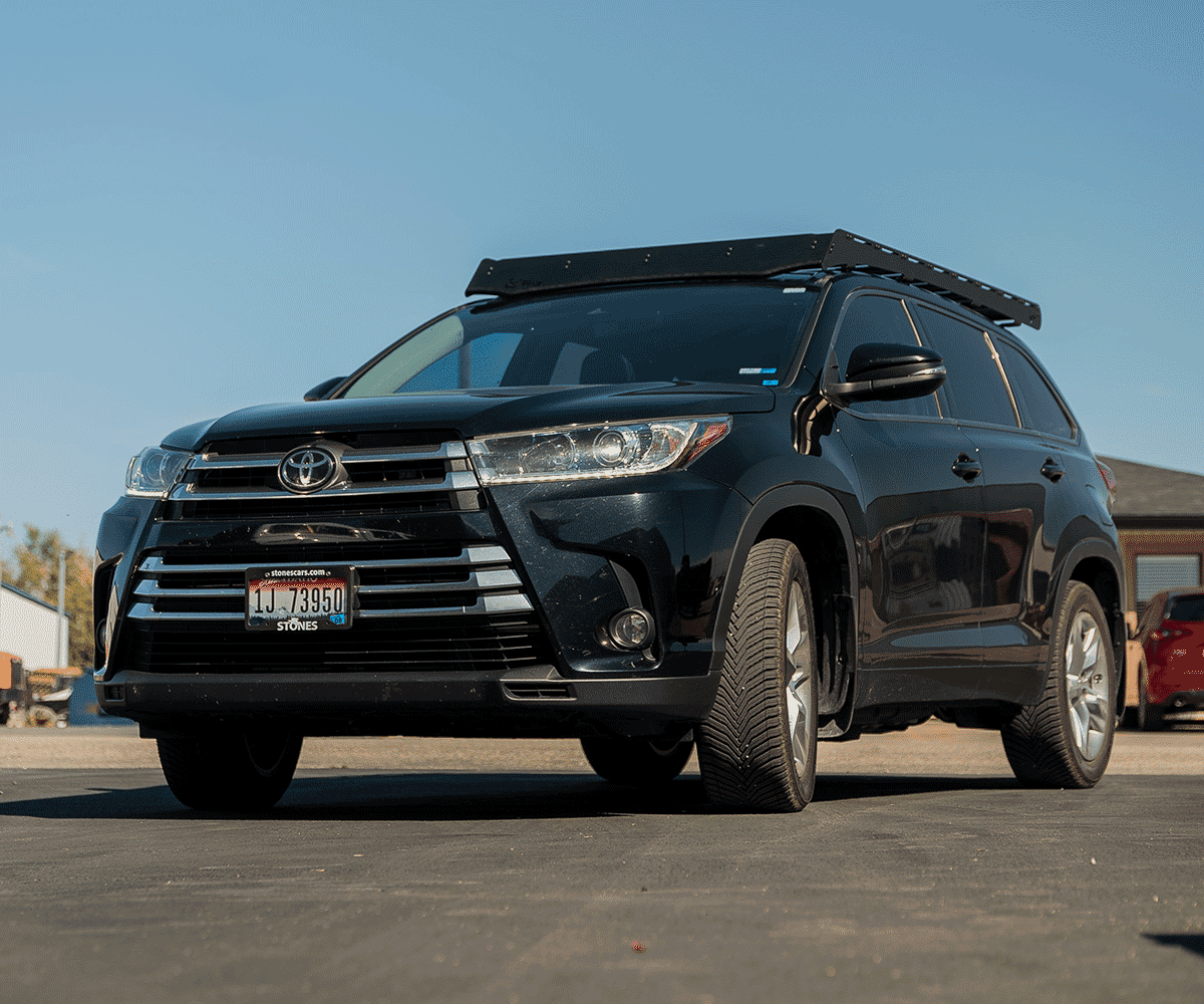 Prinsu Original Roof Rack | Toyota Highlander (2014 - 2019) | Truck Brigade