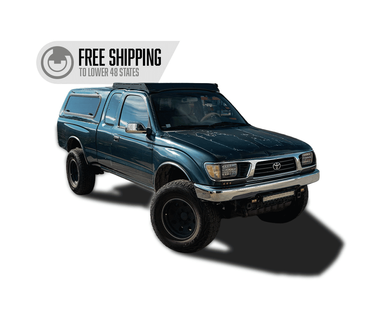 Prinsu Original Xtra Cab Roof Rack | Toyota Tacoma (1995 - 2004) | Truck Brigade