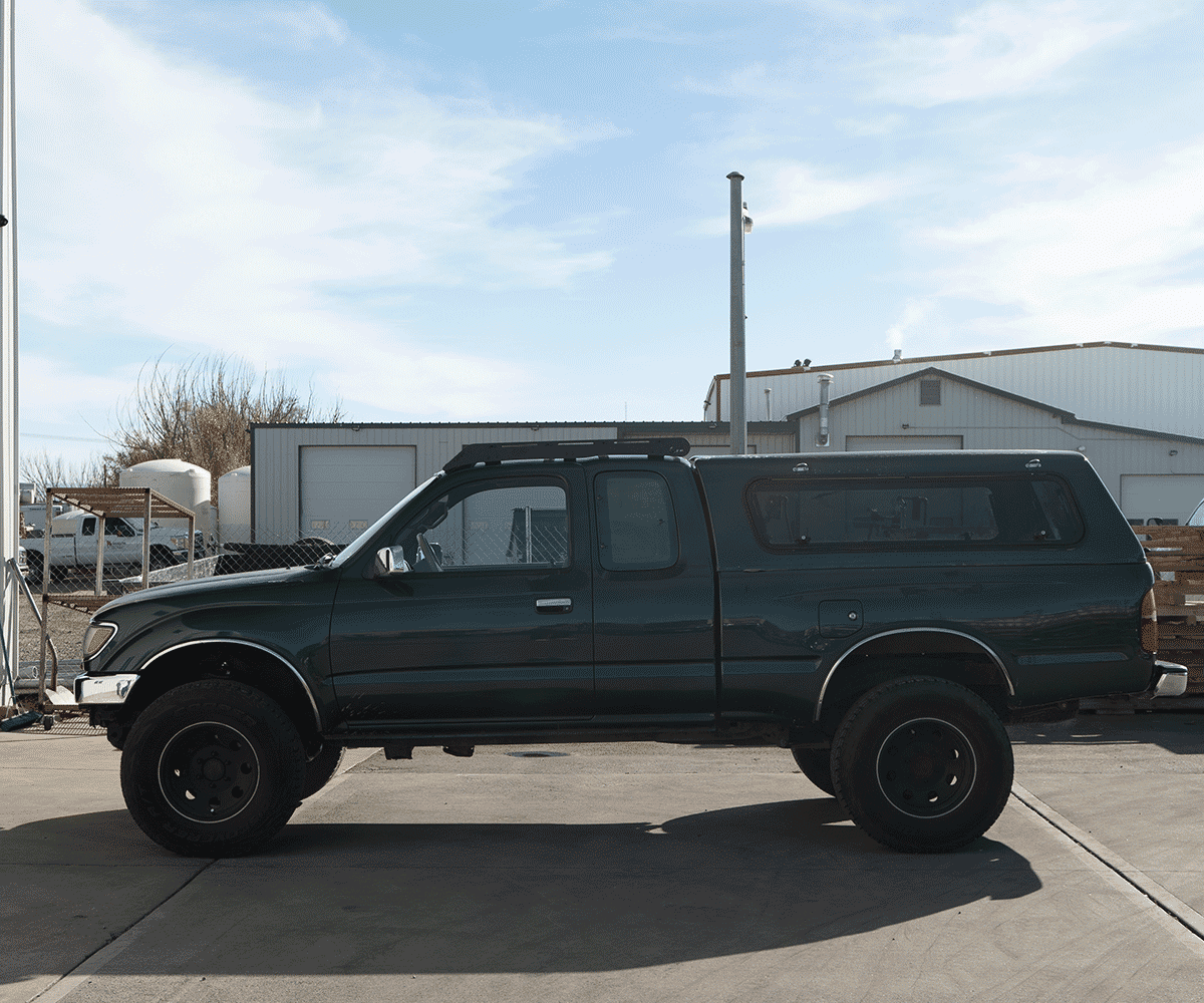 Prinsu Original Xtra Cab Roof Rack | Toyota Tacoma (1995 - 2004) | Truck Brigade