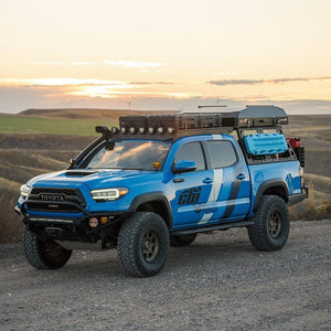 Prinsu Pro Desert Air Intake Roof Rack | Toyota Tacoma (2019-2023) - Truck Brigade