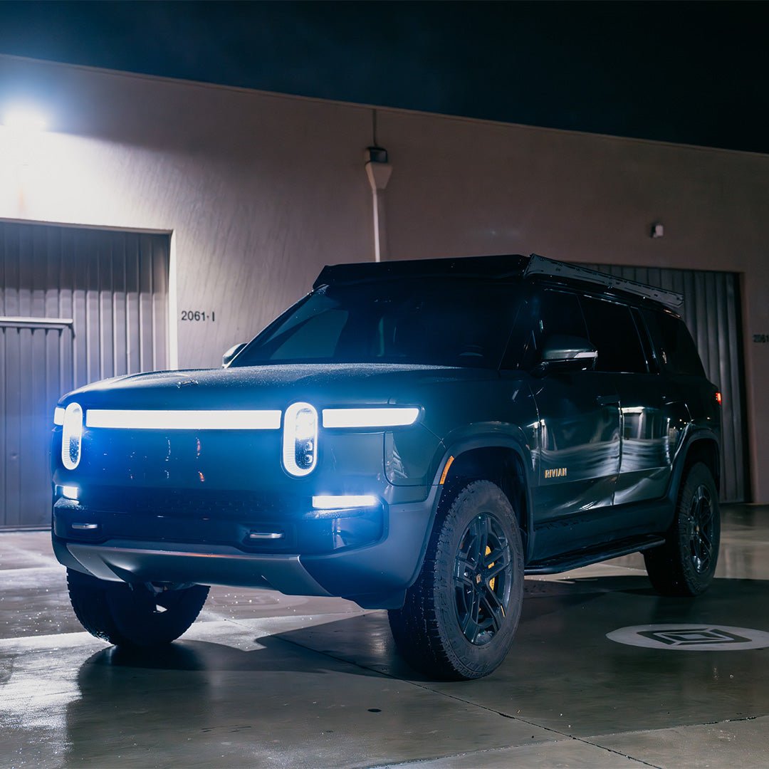 Prinsu Pro Roof Rack | Rivian R1S (2023+) - Truck Brigade