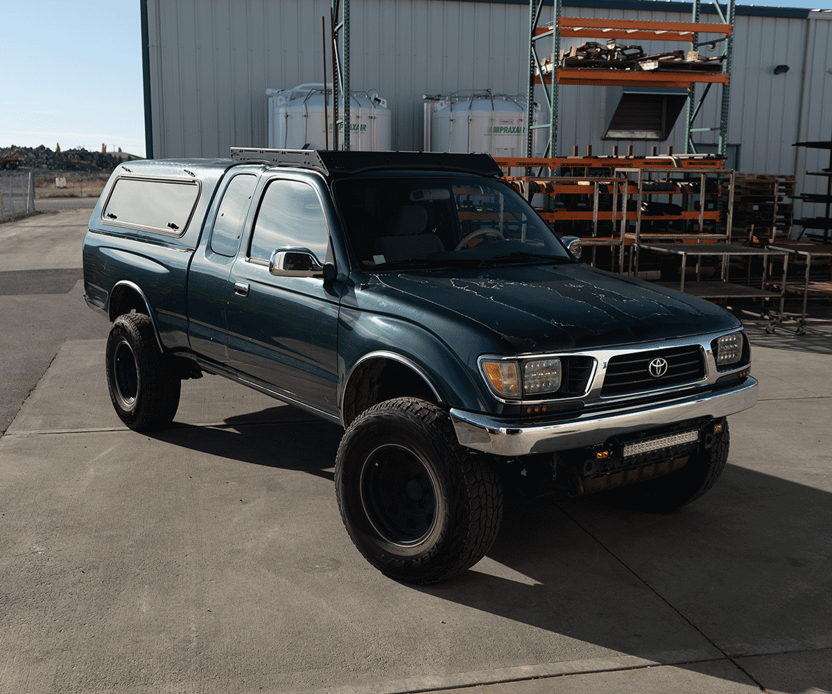 Prinsu Pro Xtra Cab Roof Rack | Toyota Tacoma (1995 - 2004) | Truck Brigade