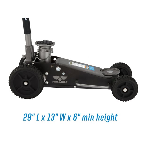 Pro Eagle 2 Ton Big Wheel &quot;The Beast&quot; Off Road Jack - Truck Brigade