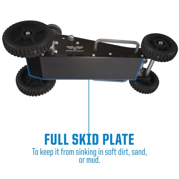 Pro Eagle 2 Ton Big Wheel &quot;The Beast&quot; Off Road Jack - Truck Brigade