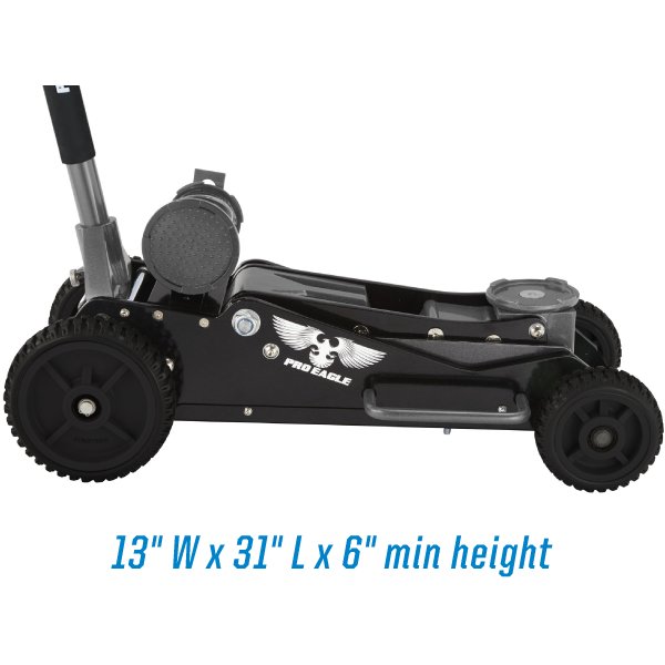 Pro Eagle 3 Ton Big Wheel &quot;Kratos&quot; Off Road Jack - Truck Brigade