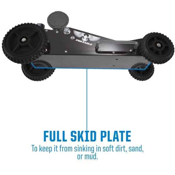 Pro Eagle 3 Ton Big Wheel &quot;Kratos&quot; Off Road Jack - Truck Brigade