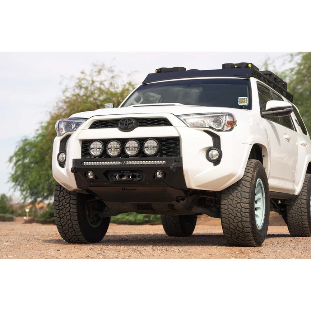Rago Fabrication Center Mount Winch Front Bumper | Toyota 4Runner (2014 - 2024) - Truck Brigade