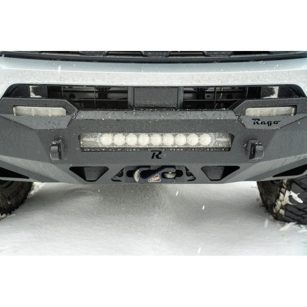 Rago Fabrication Center Mount Winch Front Bumper | Toyota Tacoma (2024 - 2025) - Truck Brigade