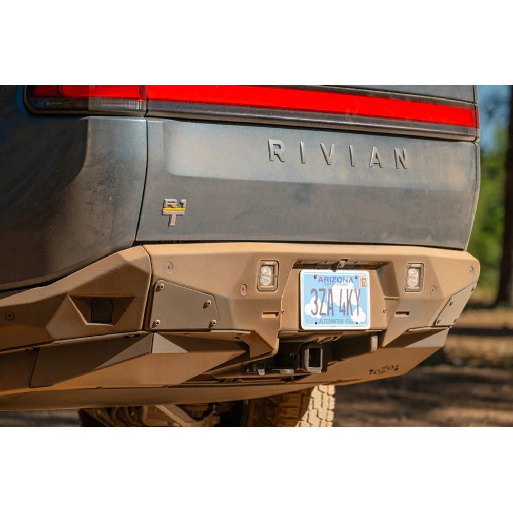 Rago Fabrication Rear Bumper | Rivian R1T (2022 - 2025) - Truck Brigade