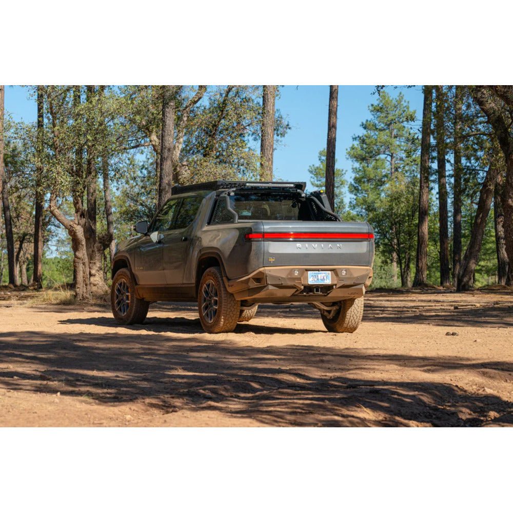 Rago Fabrication Rear Bumper | Rivian R1T (2022 - 2025) - Truck Brigade