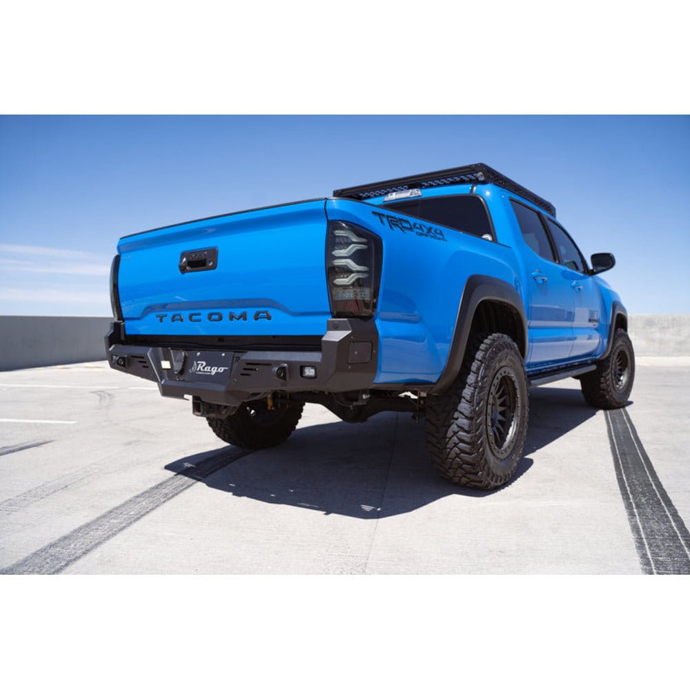Rago Fabrication Rear Bumper | Toyota Tacoma (2016 - 2023) - Truck Brigade