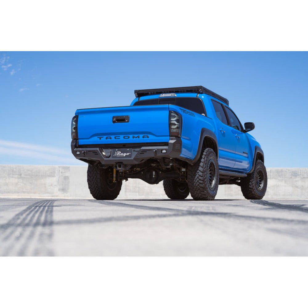 Rago Fabrication Rear Bumper | Toyota Tacoma (2016 - 2023) - Truck Brigade
