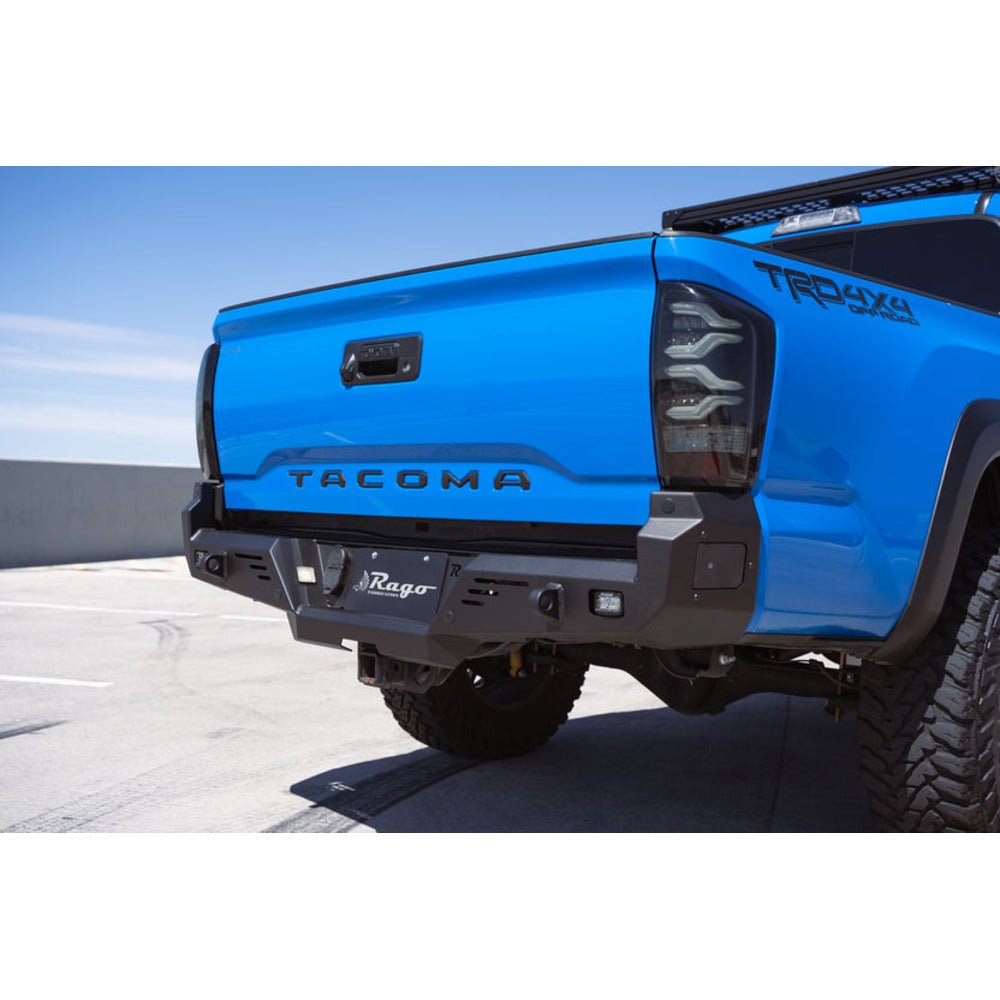 Rago Fabrication Rear Bumper | Toyota Tacoma (2016 - 2023) - Truck Brigade