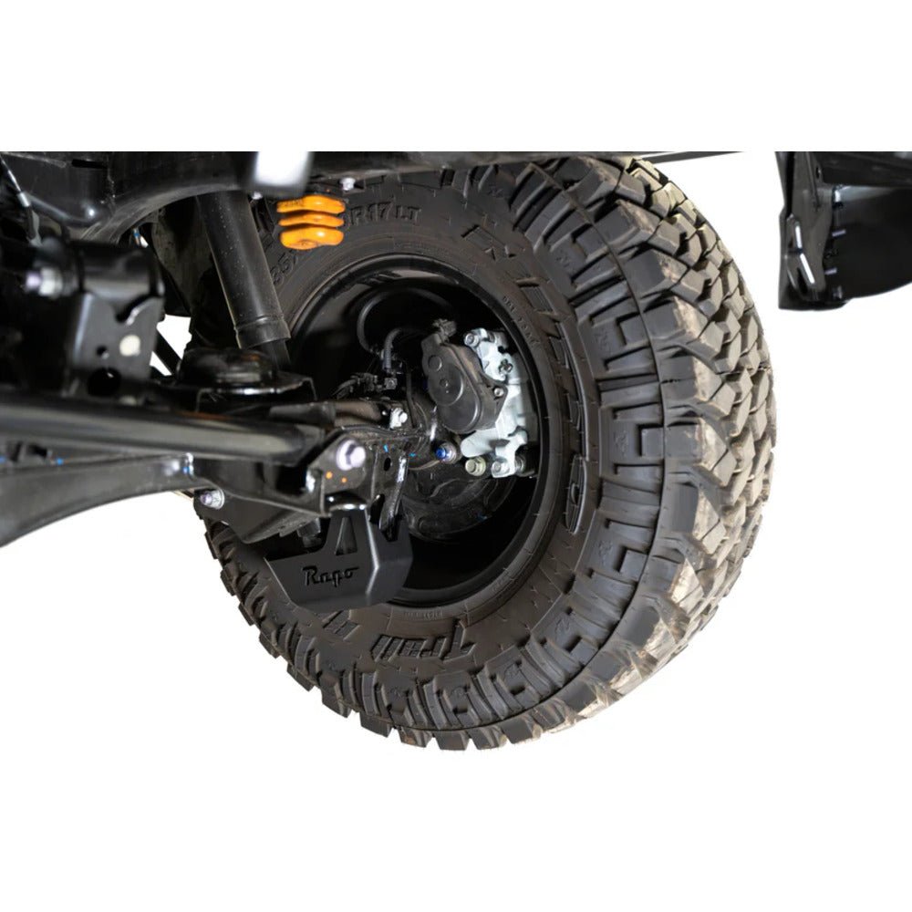 Rago Fabrication Rear Shock Guards | Toyota Tacoma (2024 - 2025) - Truck Brigade