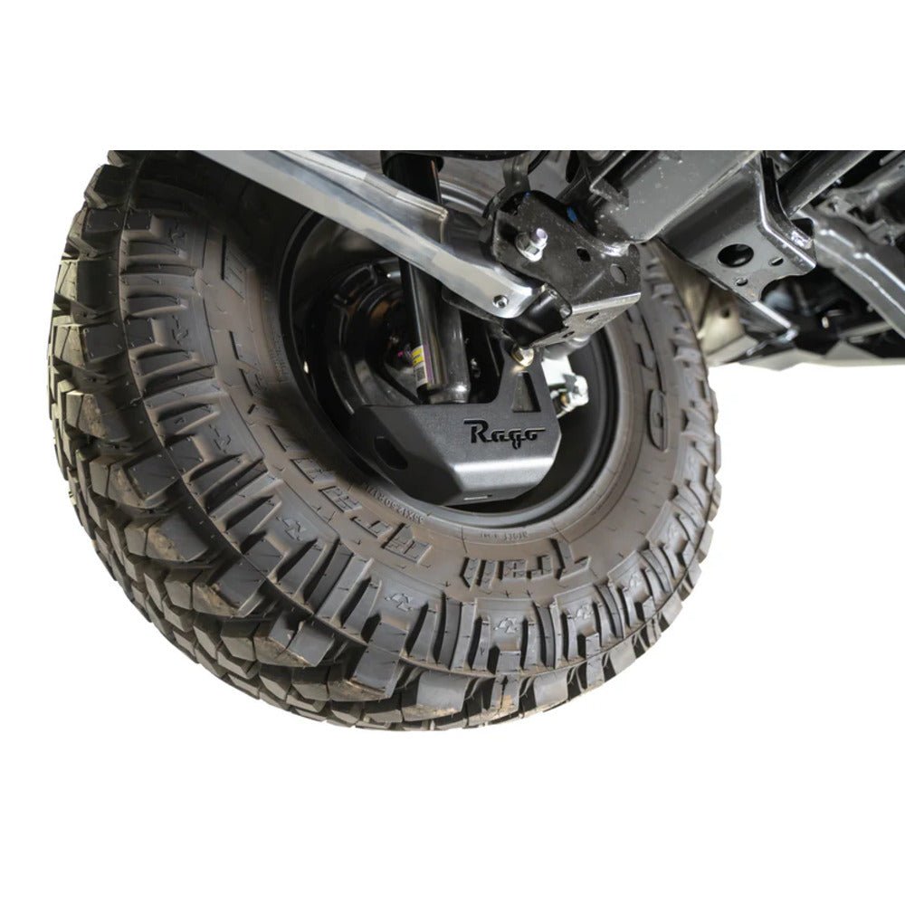 Rago Fabrication Rear Shock Guards | Toyota Tacoma (2024 - 2025) - Truck Brigade