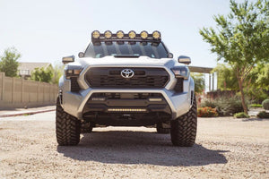 Rago Fabrication Roof Rack Rigid Round Light Mount | Toyota Tacoma (2016 - 2025) - Truck Brigade