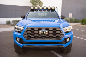 Rago Fabrication Roof Rack Rigid Round Light Mount | Toyota Tacoma (2016 - 2025) - Truck Brigade