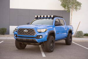 Rago Fabrication Roof Rack Rigid Round Light Mount | Toyota Tacoma (2016 - 2025) - Truck Brigade