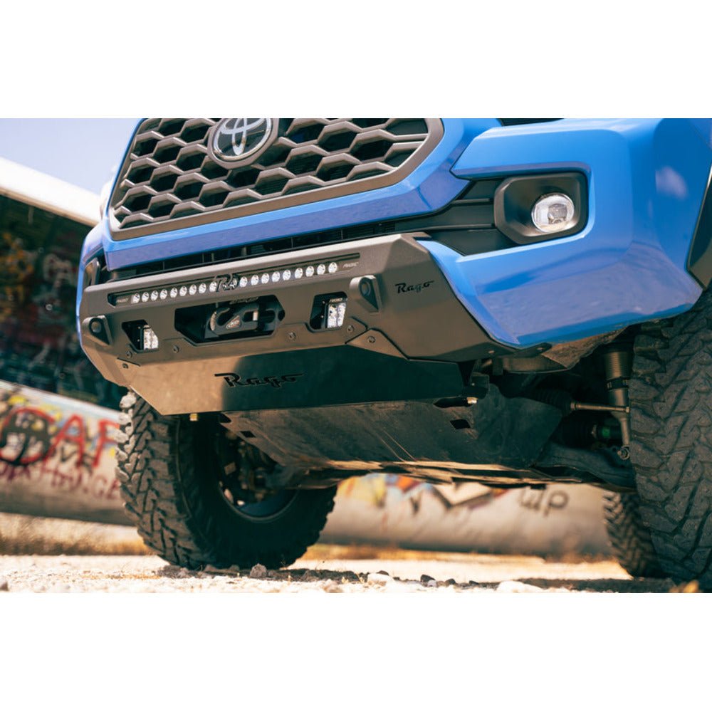 Rago Fabrication Skid Plate for Center Mount Front Bumper | Toyota Tacoma (2016 - 2023) - Truck Brigade