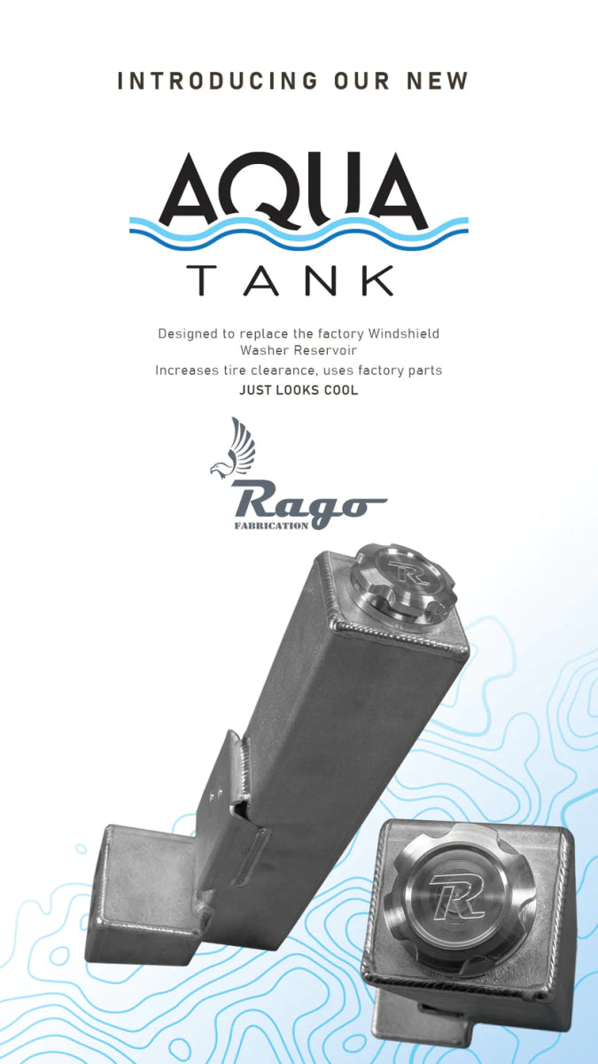 Rago Fabrication The Aqua Tank Washer Fluid Reservoir Replacement | Toyota 4Runner (2010-2024) - Truck Brigade