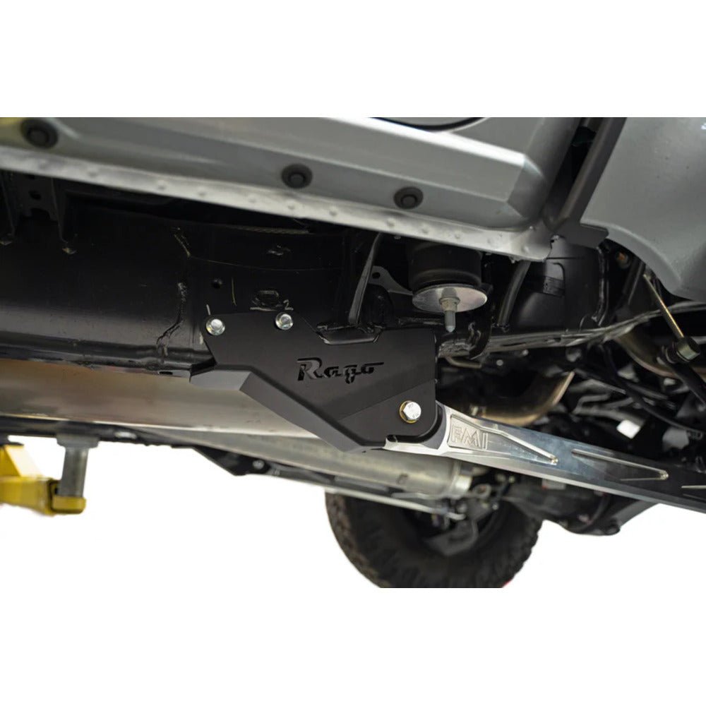 Rago Fabrication Trailing Arm Skid Plates | Toyota Tacoma (2024 - 2025) - Truck Brigade