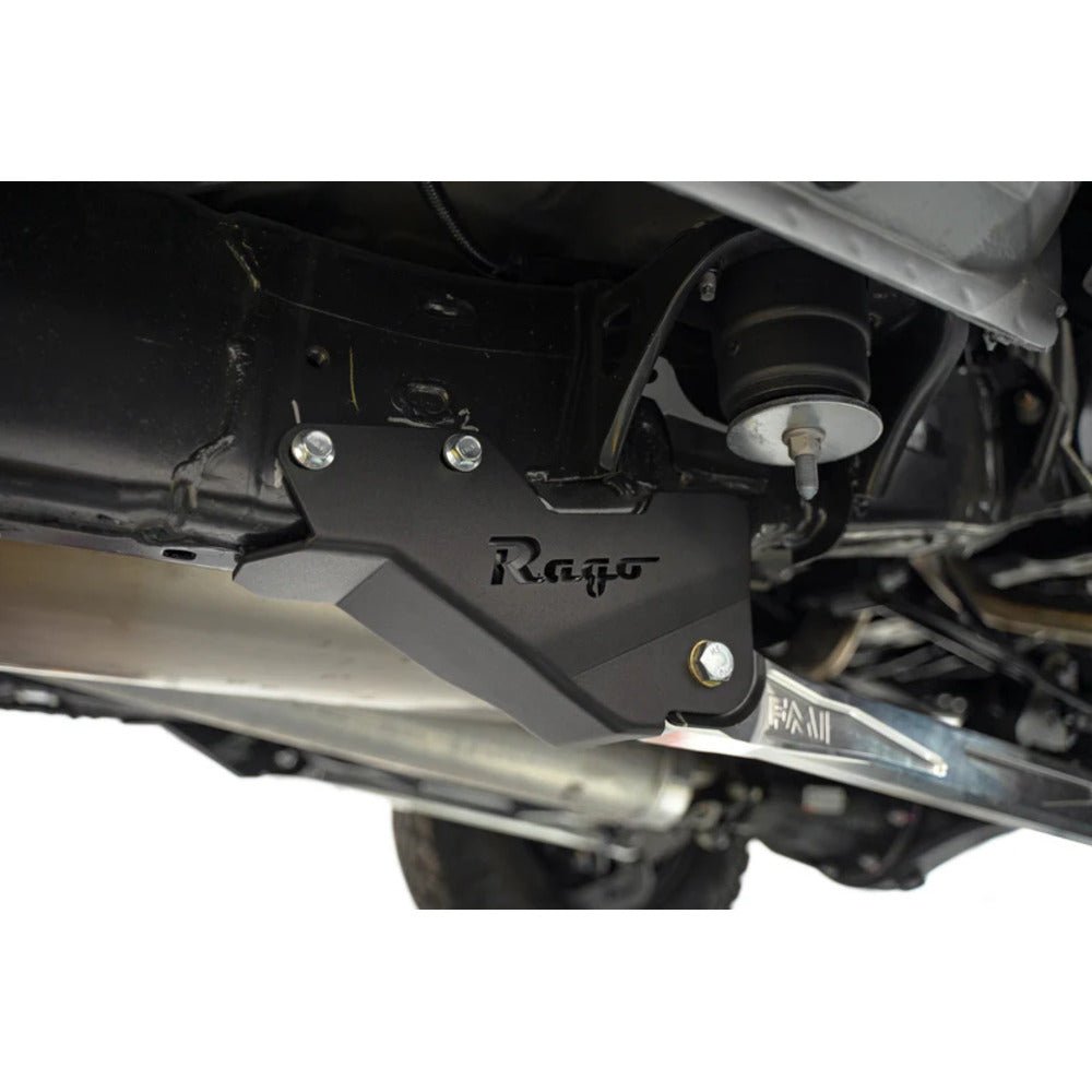 Rago Fabrication Trailing Arm Skid Plates | Toyota Tacoma (2024 - 2025) - Truck Brigade