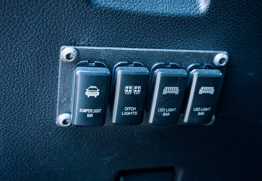 Cali Raised Switch Panel (4) | Ford Ranger (2019-2022)