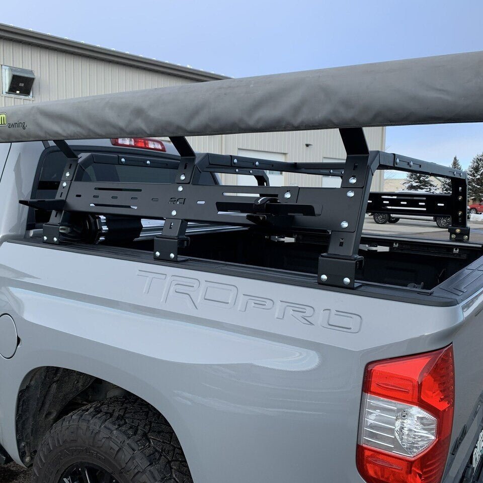 RCI Offroad Adjustable 12&quot; Aluminum HD Bed Rack - Truck Brigade