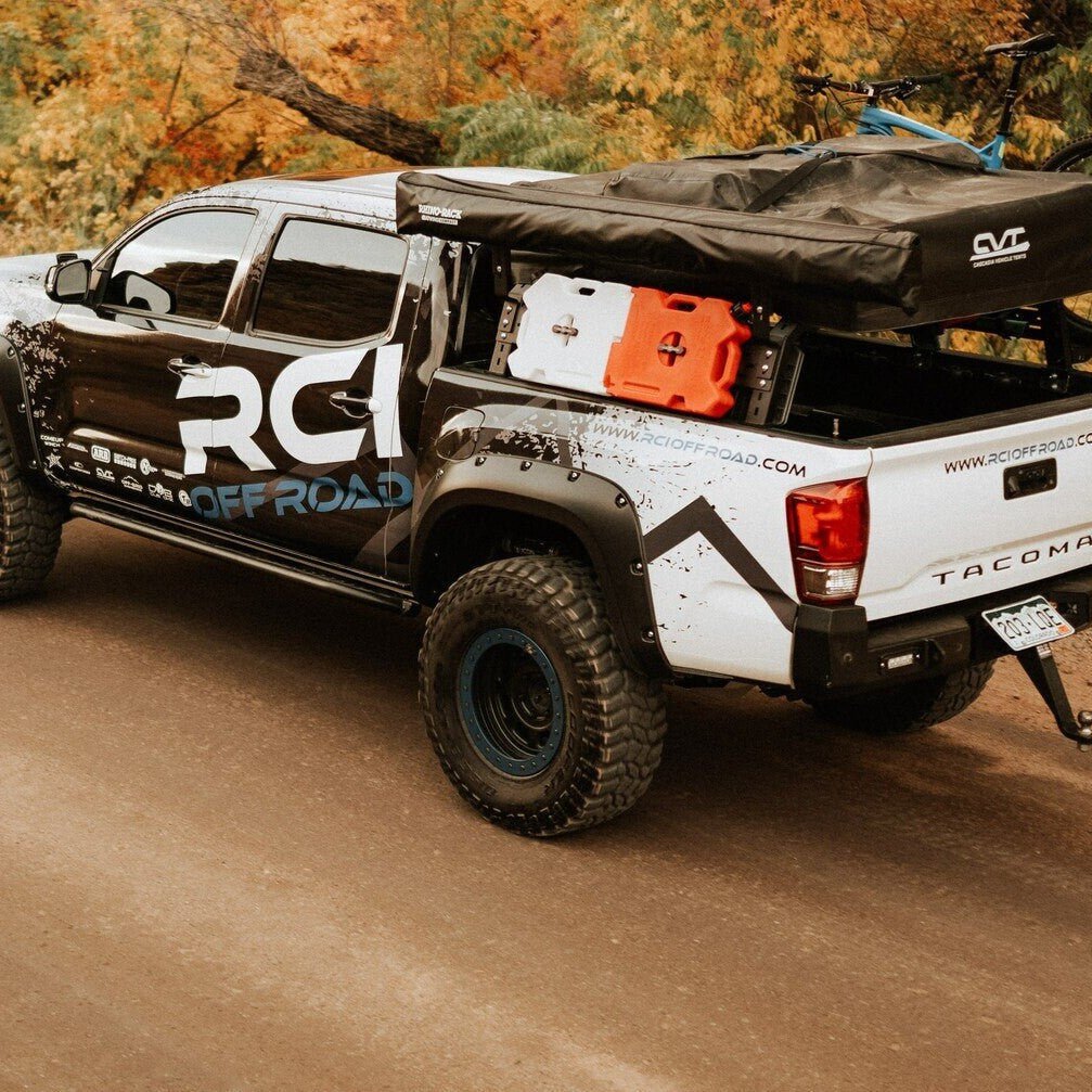 RCI Offroad Adjustable 12&quot; Aluminum HD Bed Rack - Truck Brigade