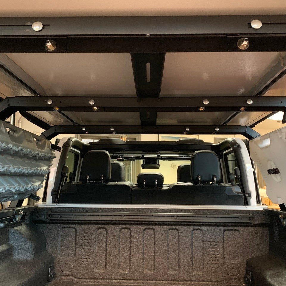 RCI Offroad Adjustable 18&quot; HD Bed Rack - Truck Brigade