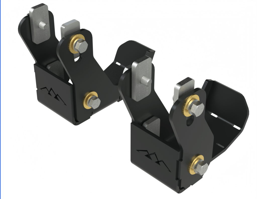 RCI Offroad Rear Shock Mount Skid Plates | Toyota Landcruiser (2024 - 2025) - Truck Brigade