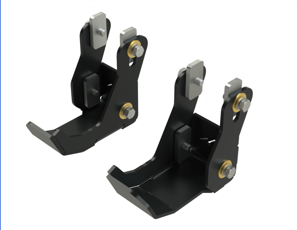 RCI Offroad Rear Shock Mount Skid Plates | Toyota Landcruiser (2024 - 2025) - Truck Brigade