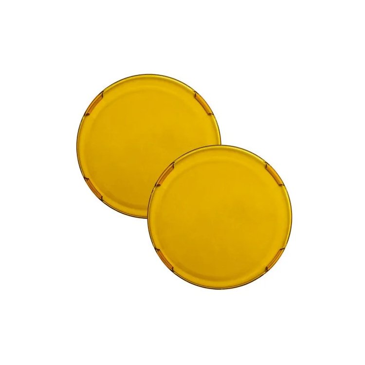 Rigid Industries 360-Series 4 Inch Light Covers - Yellow (Pair) - Truck Brigade