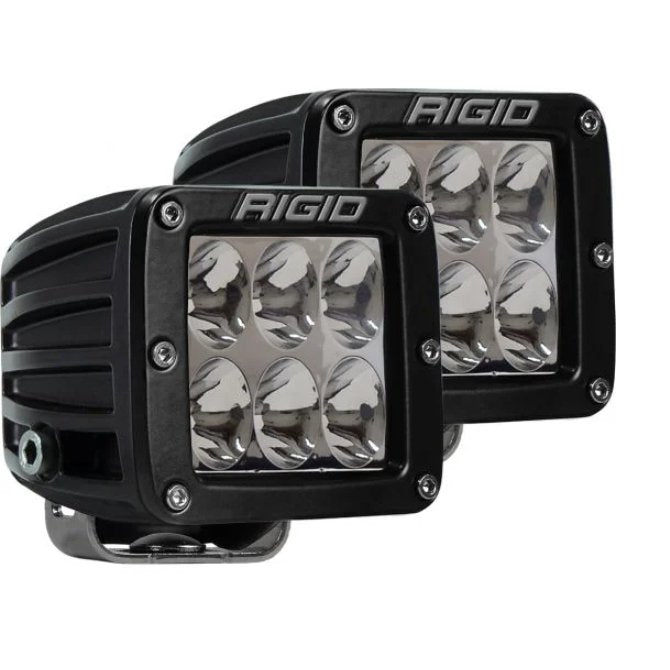 Rigid Industries D-Series Pro LED Light Pods - Specter Driving Surface Mount - Black (Pair) - Truck Brigade