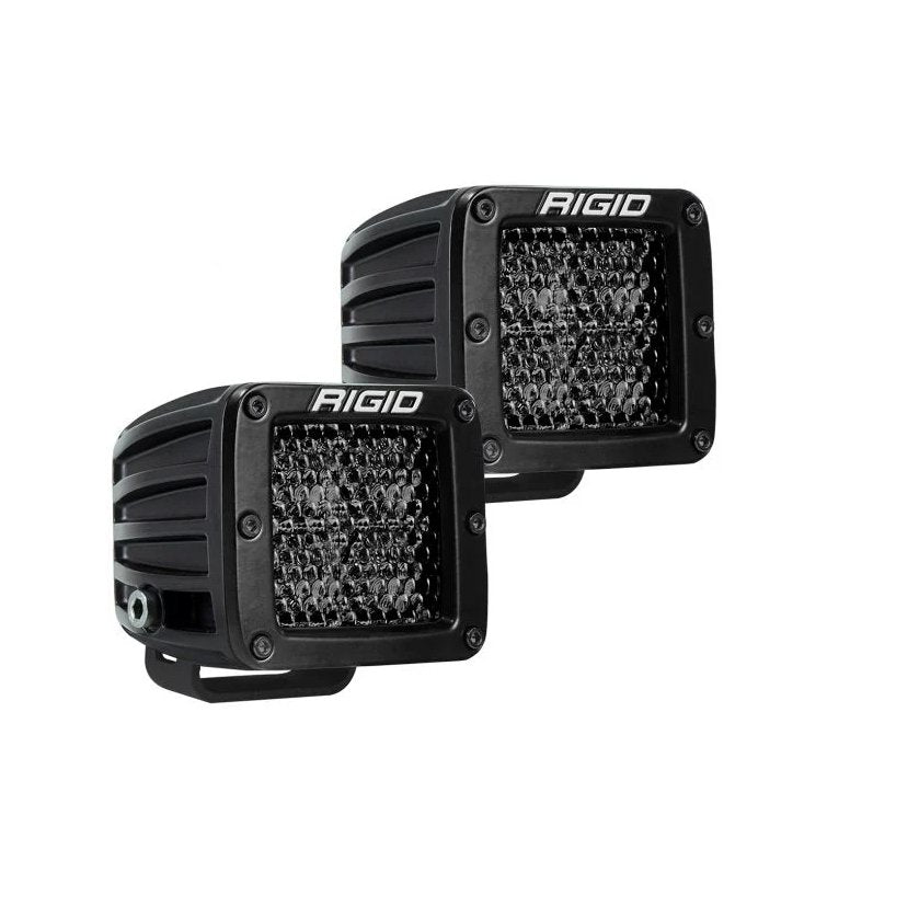 Rigid Industries D-Series Pro Midnight Edition - Spot Diffused (Pair) - Truck Brigade