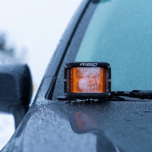 Rigid Industries D-SS Spot w/ Amber PRO Lens (Pair) - Truck Brigade