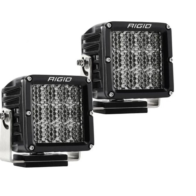 Rigid Industries D-XL Pro LED Light Pods - Specter Diffused - Black (Pair) - Truck Brigade
