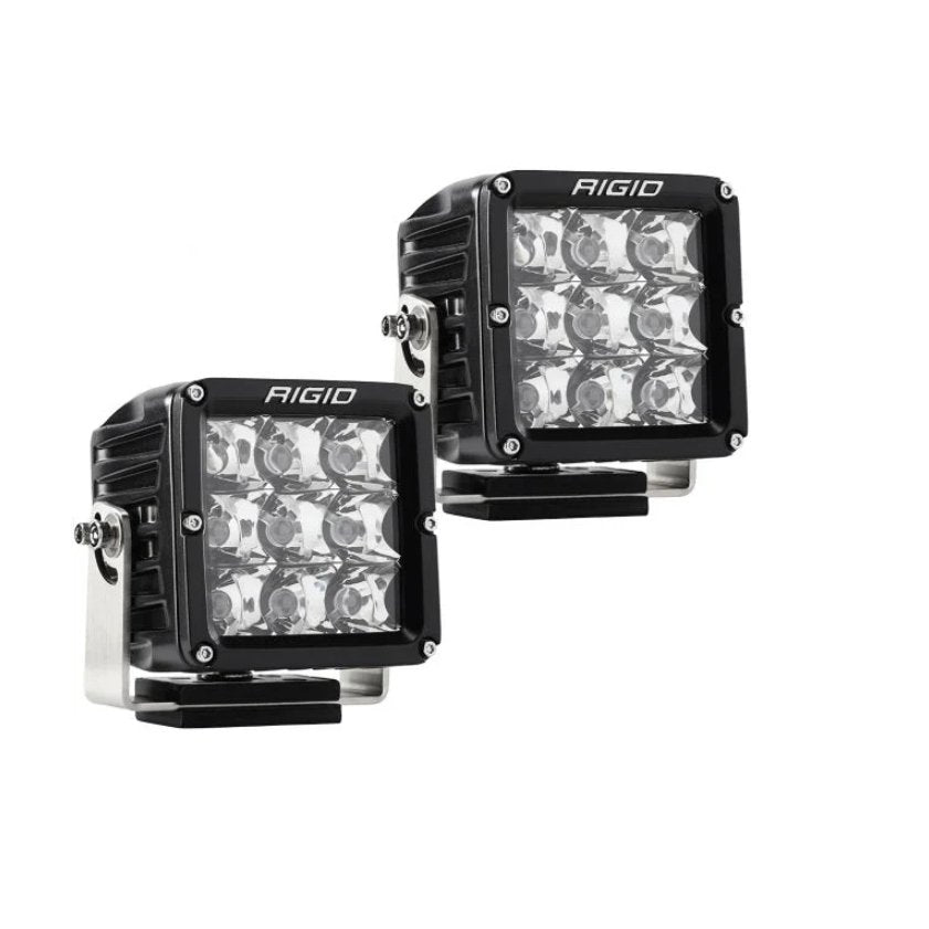 Rigid Industries D-XL Pro LED Light Pods - Spot - Black (Pair) - Truck Brigade