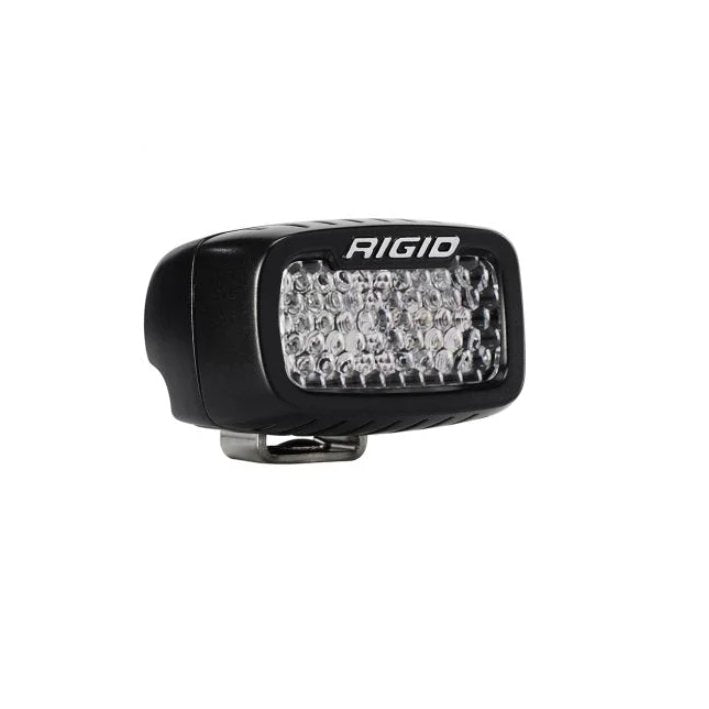 Rigid Industries SR-M Series Pro LED Light - Flood Diffused Surface Mount - Black - Truck Brigade