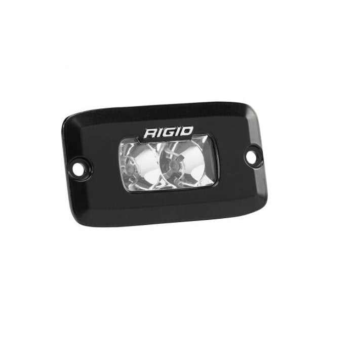 Rigid Industries SR-M Series Pro LED Light - Flood Flush Mount - Black - Truck Brigade