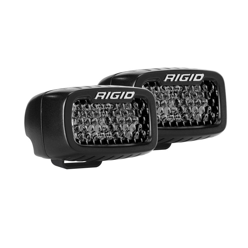 Rigid Industries SR-M Series Pro Midnight Edition - Spot Diffused (Pair) - Truck Brigade