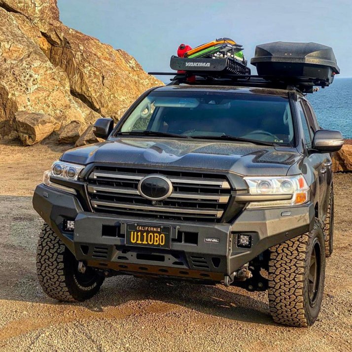 Rival 4x4 Aluminum Front Bumper | Toyota Land Cruiser 200 Series (2016-2021) - Truck Brigade