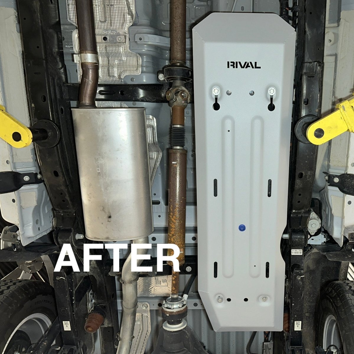 Rival 4x4 Gas Tank Skid Plate | Ford Ranger (2024 - 2025) - Truck Brigade