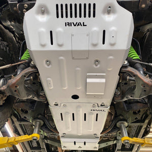 Rival 4x4 Transmission/Transfer Case Skid Plate | Toyota Tacoma (2016-2022) - Truck Brigade