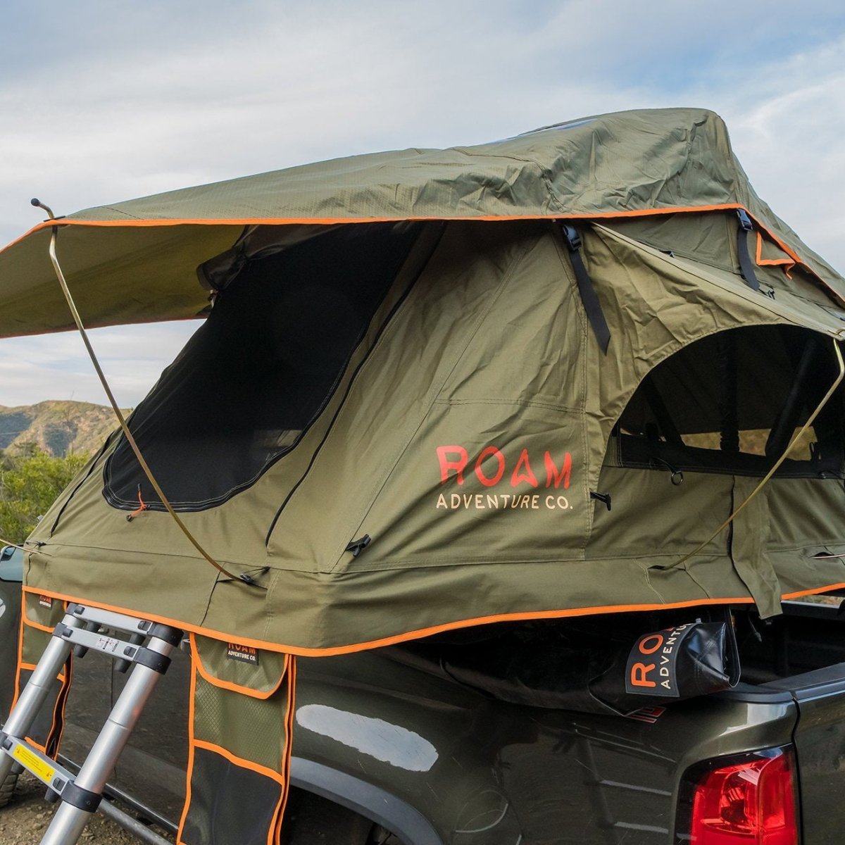 volvo v40 roof tent ROAM Adventure Vagabond Rooftop Tent - Lite