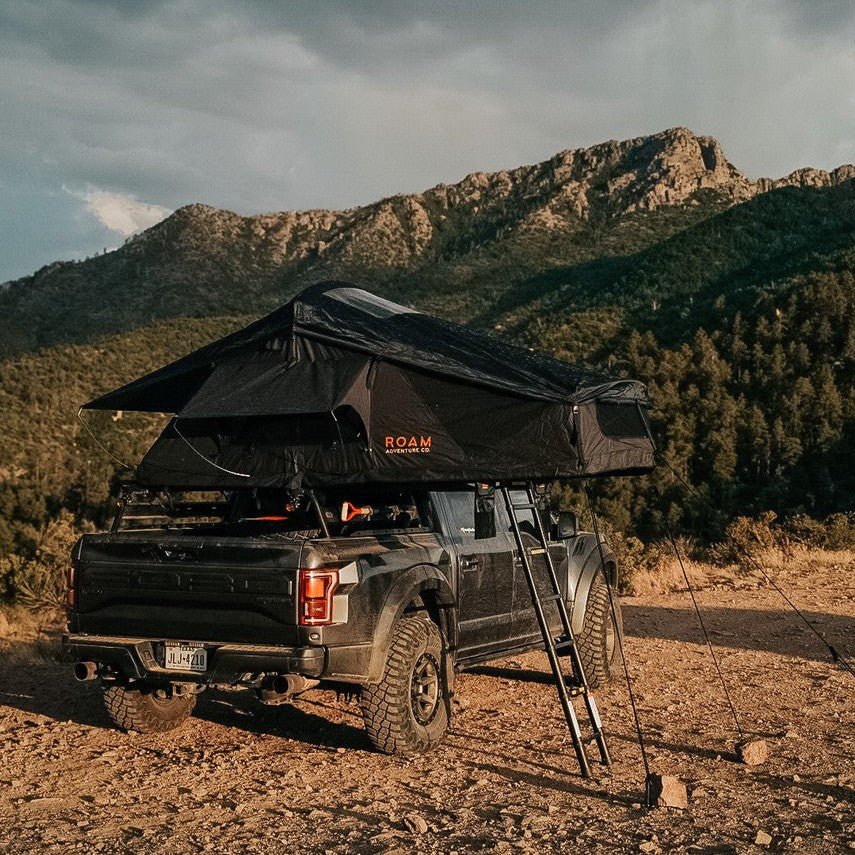 roam adventure tent ROAM Vagabond Rooftop Tent Black / No Annex