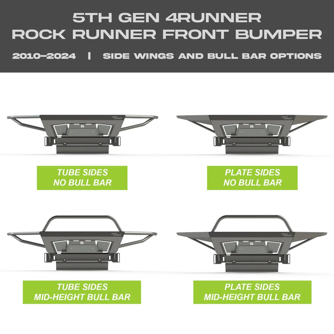 Rock Runner Front Bumper | Toyota 4Runner (2010 - 2024) | Truck Brigade
