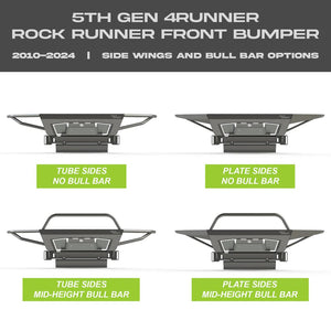 Rock Runner Front Bumper | Toyota 4Runner (2010 - 2024) | Truck Brigade