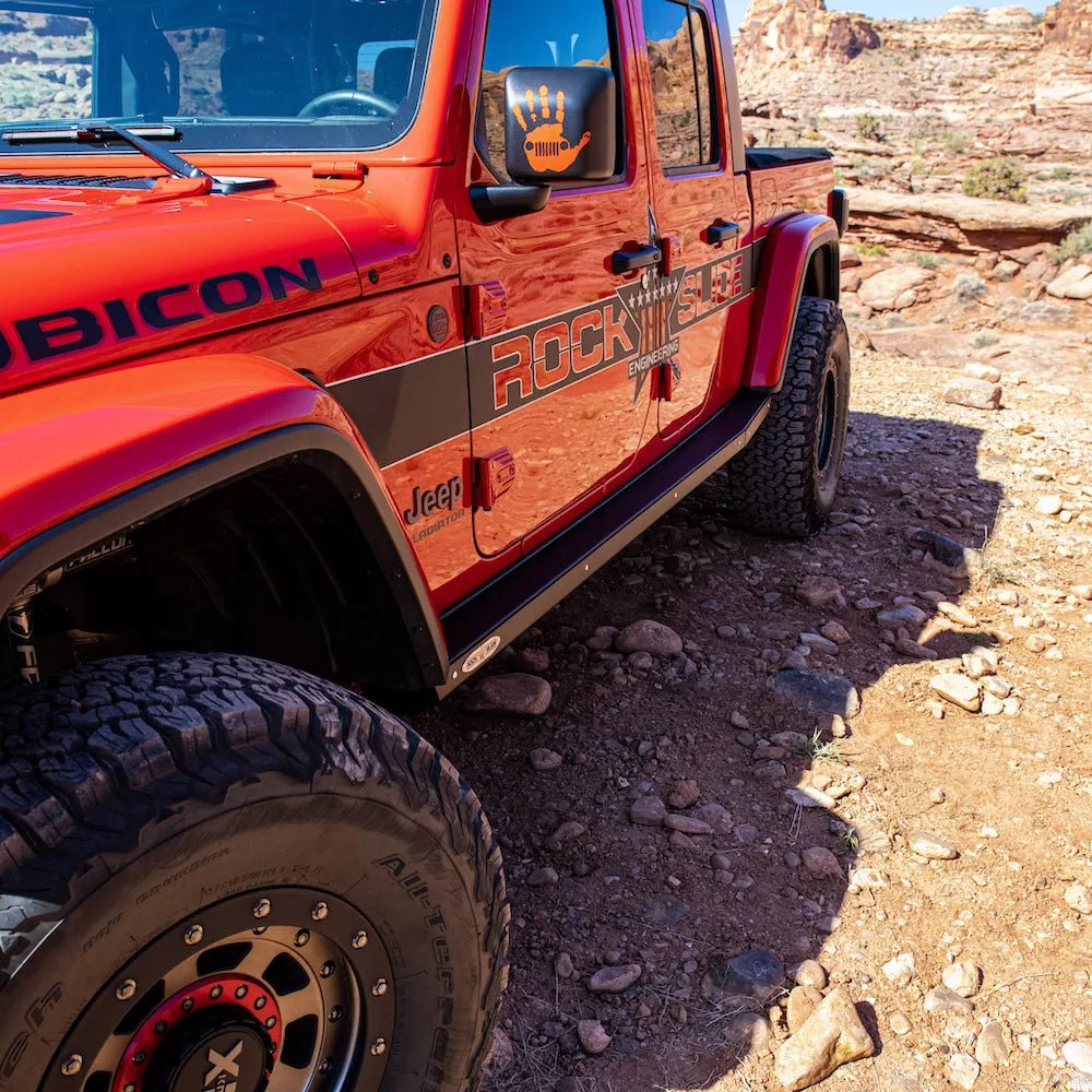 Rock Slide Engineering Step Sliders | Jeep Gladiator (2024) - Truck Brigade